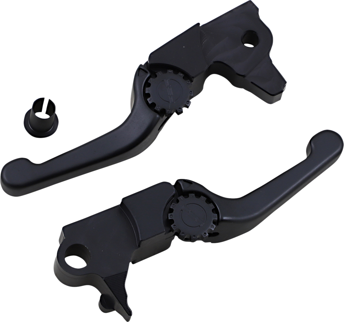 POWERSTANDS RACING Lever Set - Anthem - Shorty - Black 12-01662-22