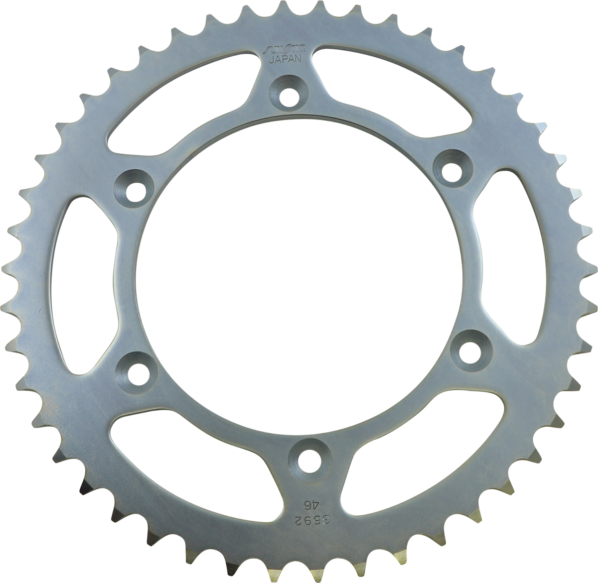 SUNSTAR SPROCKETS Rear Sprocket - 46 Tooth - Yamaha 2-359246