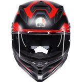 AGV Helmet K7 Glimpse Matte Black/Red 2x 2118399004-015-XXL