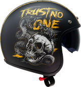 Z1R Saturn Helmet - Trust No One - Black/Yellow - XL 0104-2856