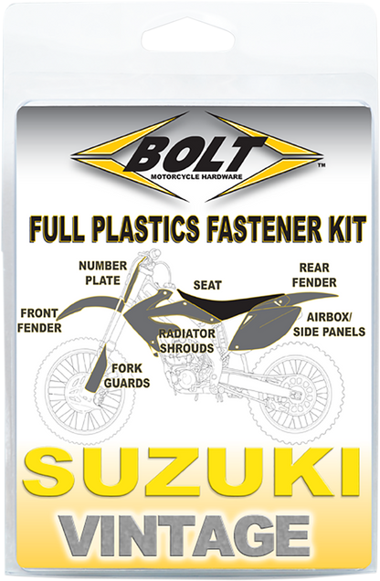 BOLT Fastener Body Kit - Suzuki - RM SUZ-8788101