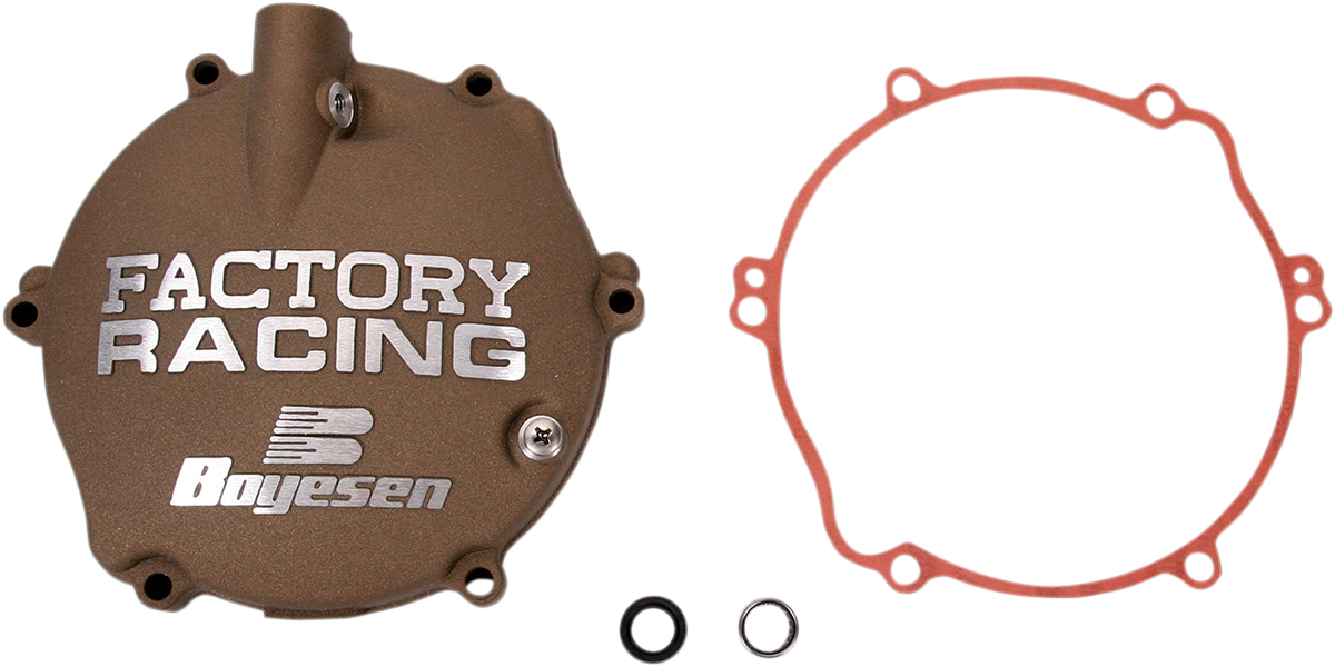 BOYESEN Clutch Cover - Gold - YZ125 CC-31M