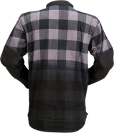 Z1R Duke Ombre Flannel - Gray/Black - Medium 2840-0158