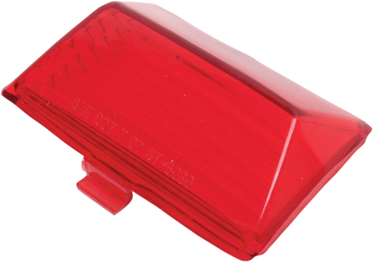 DRAG SPECIALTIES Lens - Rear Fender Tip - Red F51-0642LR