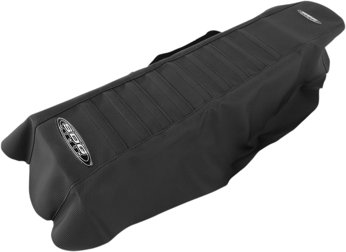 SDG Pleated Seat Cover - Black Top/Black Sides 96313