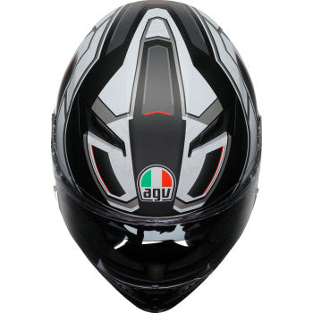 AGV K3 Helmet - Rivia - Matte Black/White - Medium 2118381004-019-M