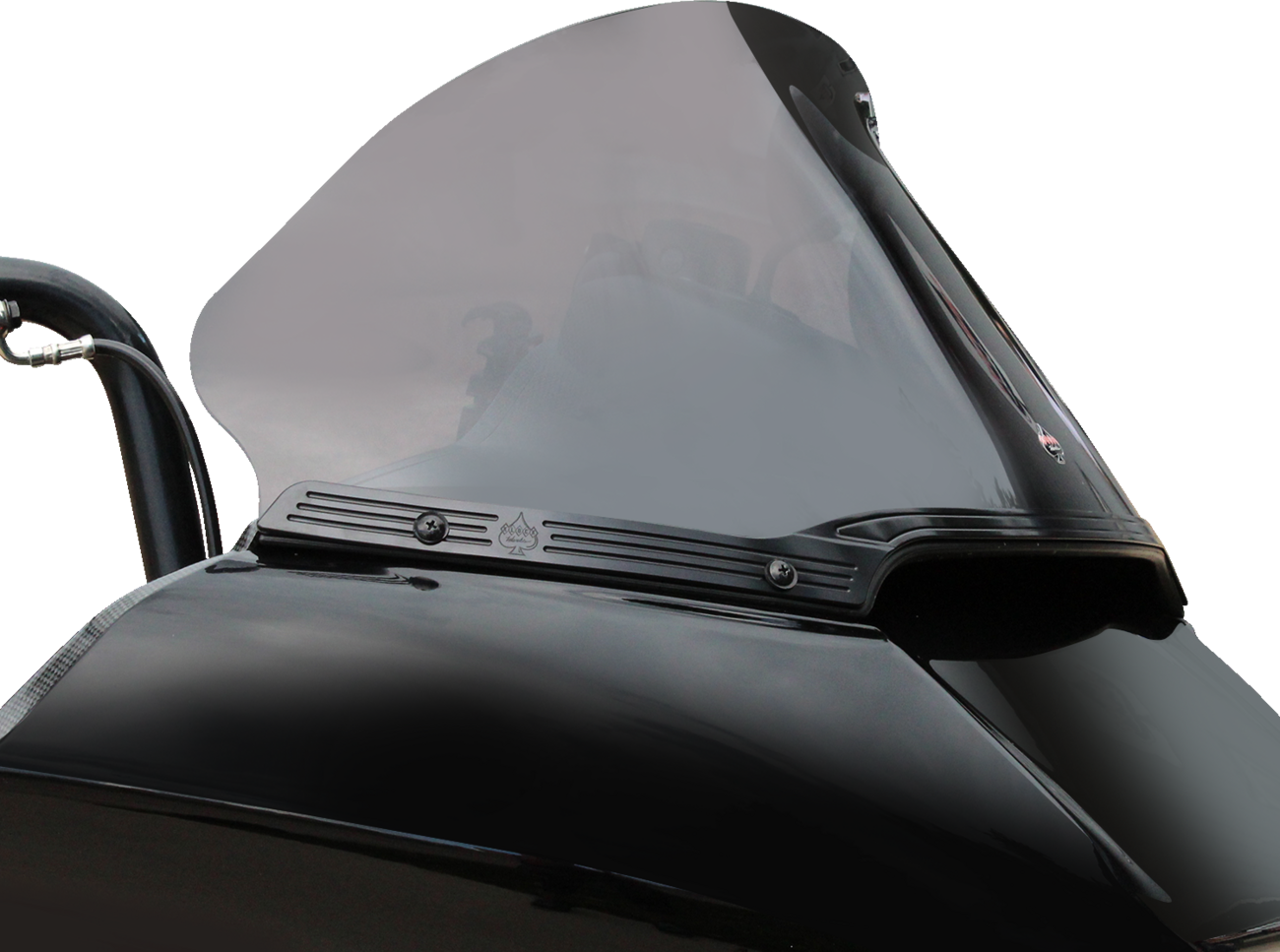 KLOCK WERKS Windshield Trim - KERF - Blacked Out KWW-01-0582