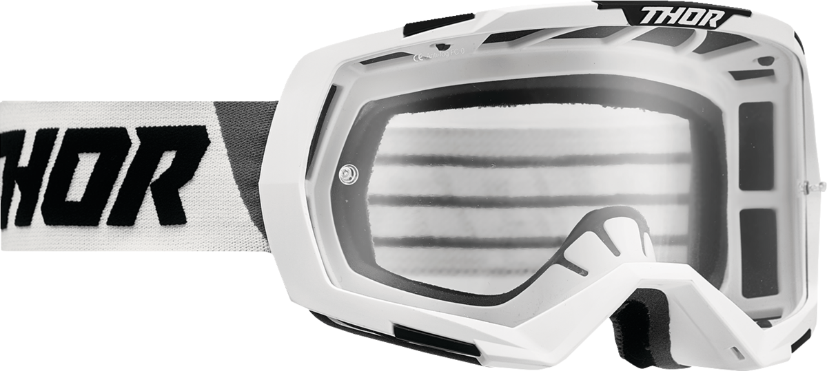 THOR Regiment Goggles - White/Gray - Clear 2601-2801