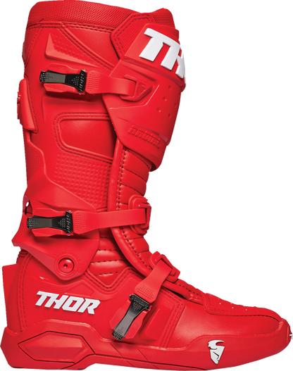 THOR Radial Boots - Red - Size 12 3410-2741