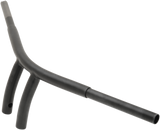 Manillar DRAG SPECIALTIES - Barra en T - Buffalo - Retroceso - 6" - TBW - Negro plano 0601-4282