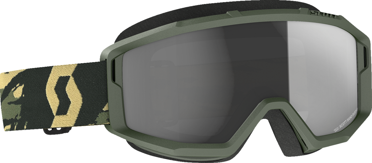 SCOTT Primal Sand Dust Goggles - Camo Khaki - Dark Gray 278600-6800053