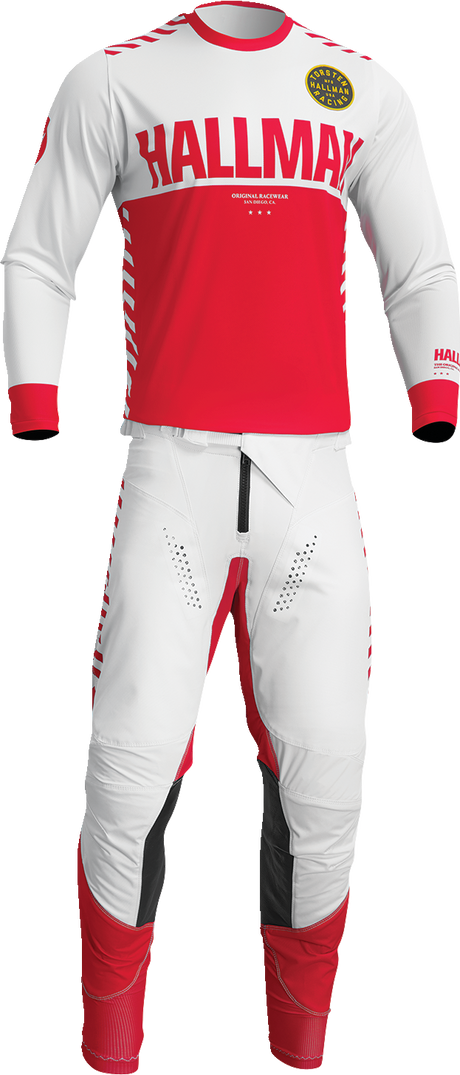 THOR Differ Slice Jersey - White/Red - Small 2910-7133