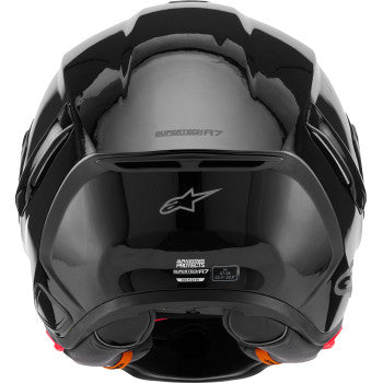 IN STOCK OPEN BOX ALPINESTARS Supertech R7 Helmet - 22.06 - Solid - Gloss Black - Small   ECE06/DOT 8202126-1180-S  8054866037863