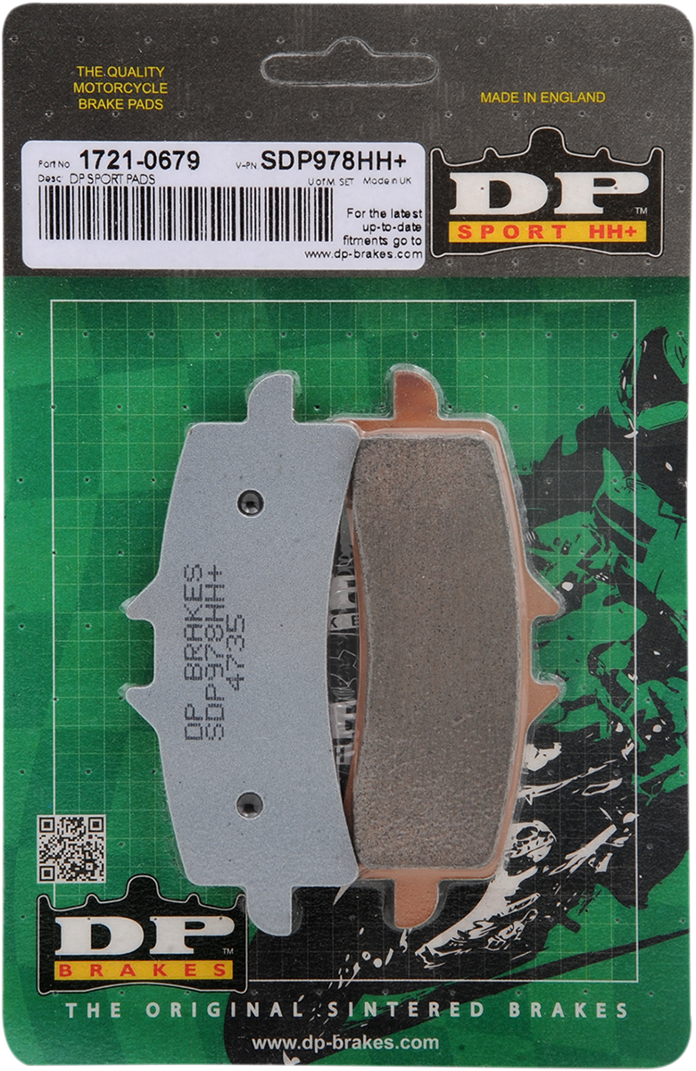 DP BRAKES Sintered Brake Pads SDP978