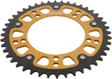 SUPERSPROX Stealth Rear Sprocket - 44 Tooth - Gold - Suzuki/Triumph RST-1793-44-GLD