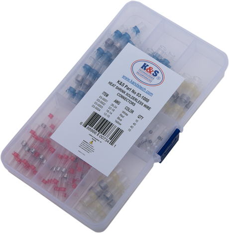 K&S TECHNOLOGIES Solderless Wire Connectors 03-1000