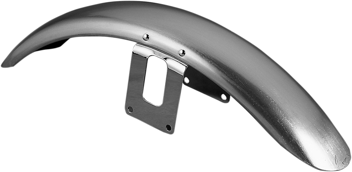 DRAG SPECIALTIES XLX-Style Front Fender with Chrome Side Braces - Steel 091018-PB-LB2