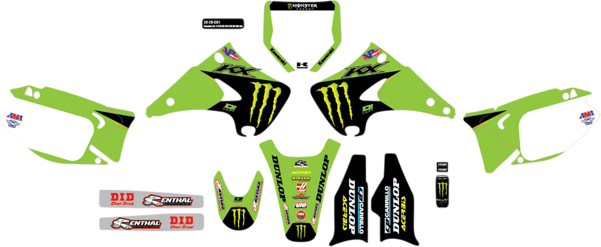 D'COR VISUALS Graphic Kit - Monster Energy 20-20-501