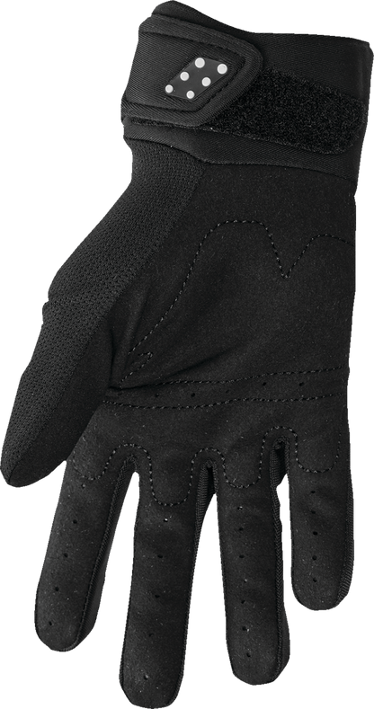 THOR Women's Spectrum Gloves - Black/White - Large 3331-0232