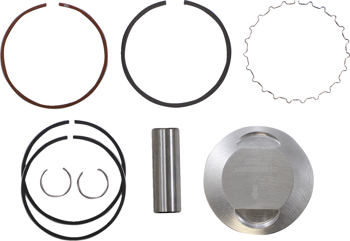 WISECO Piston Kit - +1.00 mm High-Performance 4665M04850