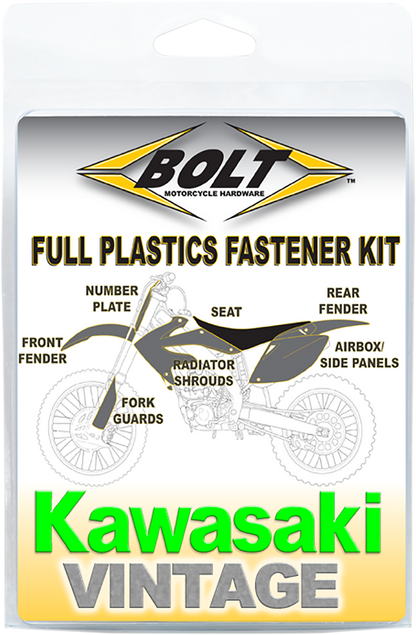 BOLT Fastener Body Kit - Kawasaki - KX KAW-9802105