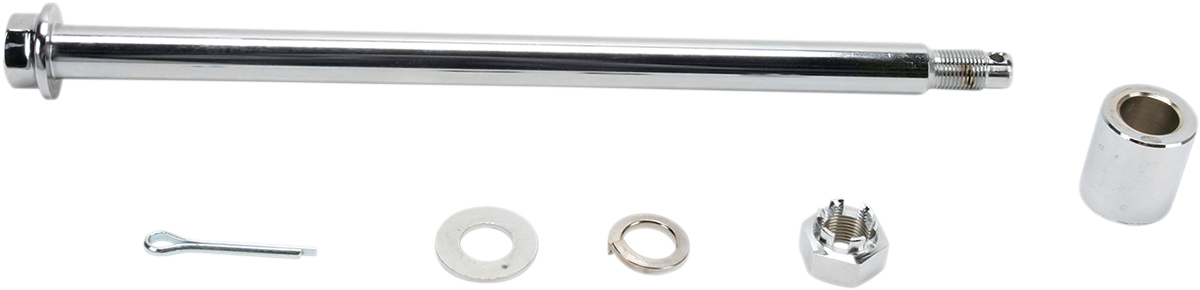 DRAG SPECIALTIES Axle Kit - Rear - Chrome - '80-'99 FLT/FLHT 16-0303-BC520