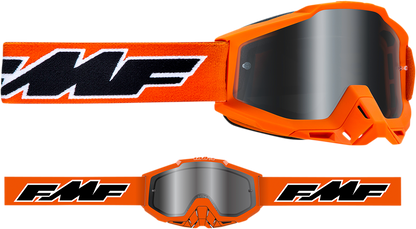 Gafas FMF PowerBomb - Rocket - Naranja - Espejo plateado F-50037-00003 2601-2980 