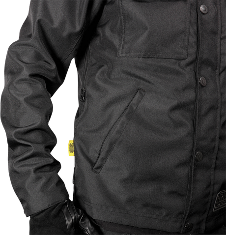 THRASHIN SUPPLY CO. Atlas Jacket - Black - Medium TMJ-02-09