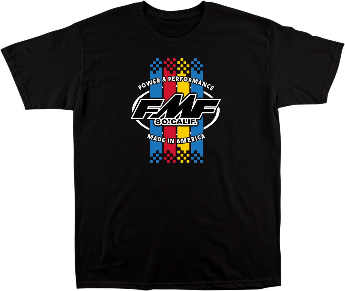 FMF FMF Stripes T-Shirt - Black - Small SP20118904BLKS 3030-19178