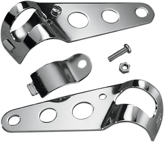 DRAG SPECIALTIES 5-1/2" Side-Mount Headlight Mount Bracket 62101