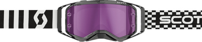 SCOTT Prospect Goggles - Racing Black/White - Purple Chrome Works 272821-7432281