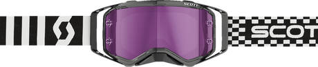 SCOTT Prospect Goggles - Racing Black/White - Purple Chrome Works 272821-7432281