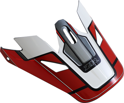 Z1R Rise Visor Kit - MC - Red/Gray 0132-1471