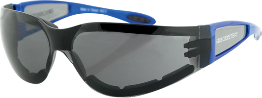 BOBSTER Shield II Sunglasses - Gloss Blue - Smoke ESH211