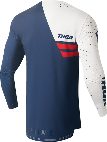 THOR Prime Drive Jersey - Navy/White - Large 2910-7473