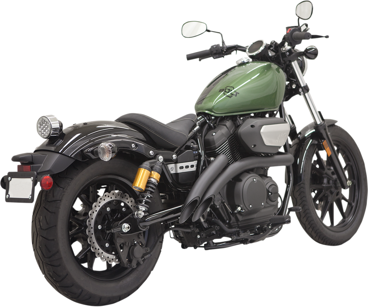 Escape barredor BASSANI XHAUST - Negro - Perno 3B1F2B 