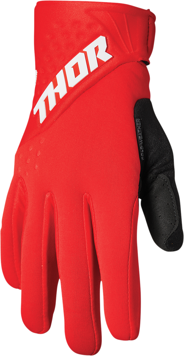 THOR Spectrum Cold Gloves - Red/White - 2XL 3330-6763