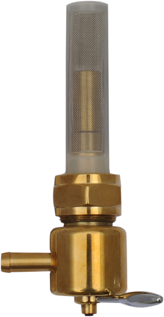 DRAG SPECIALTIES Rear Round Petcock - Bronze 1/4" OUTLET, 5/16" BARB 03-0074BRR