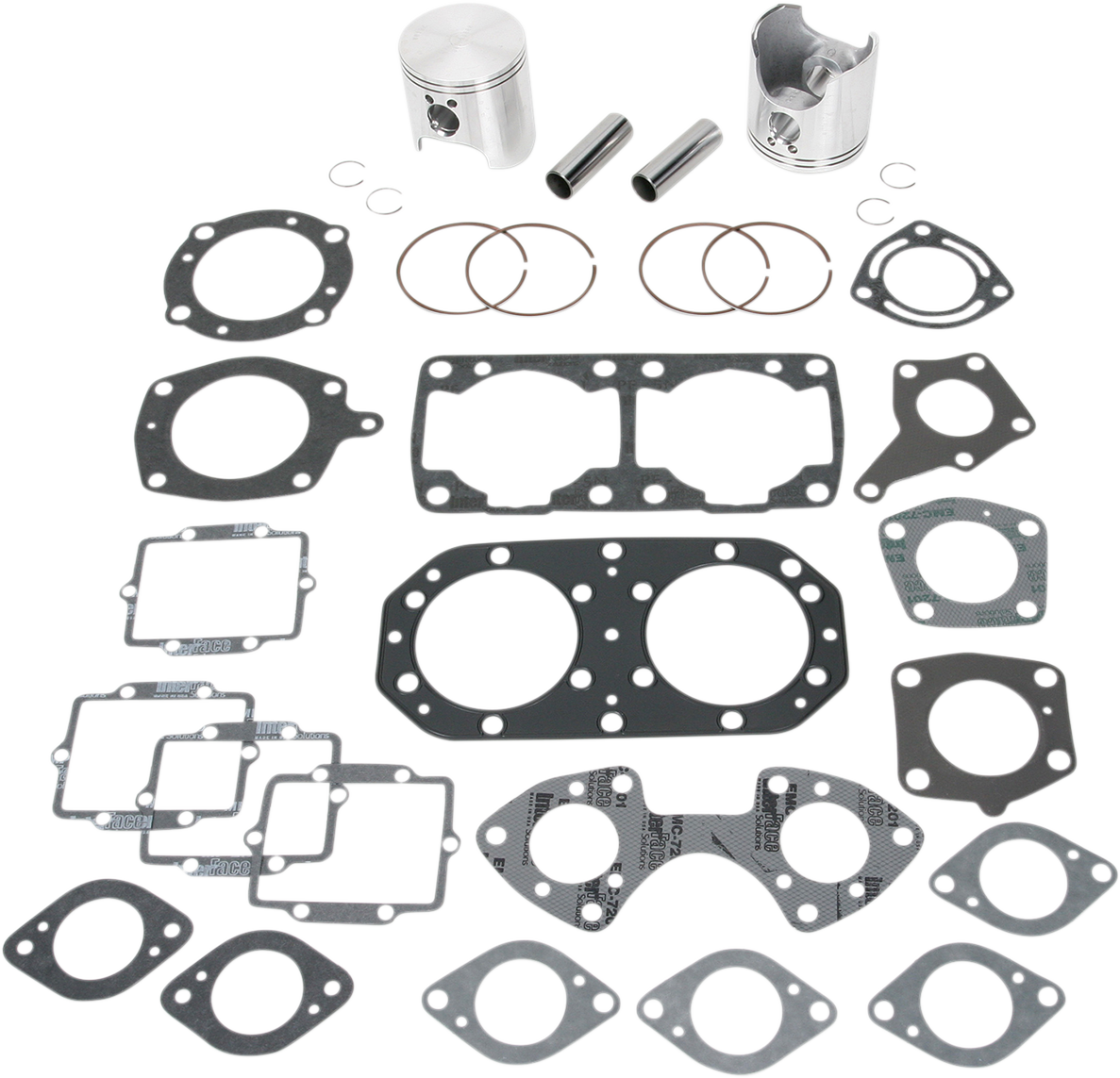 WISECO Piston Kit - Kawasaki - 750 - .050" High-Performance WK1242