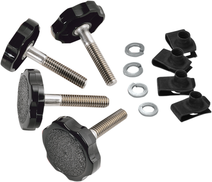 SHOW CHROME Saddlebag Fasteners - 1999 - 2020 91-314A