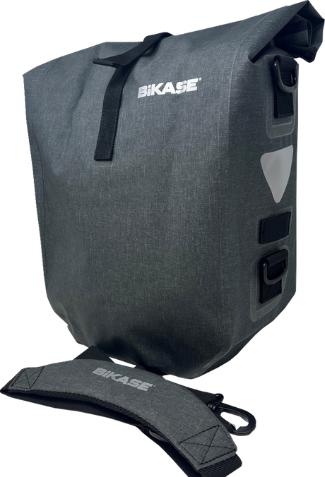 BIKASE Reggie 2 Bag - Pannier - Gray 2039G
