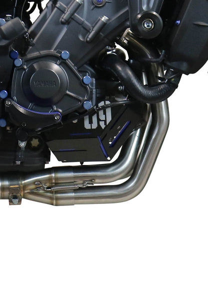 GPR Exhaust System Yamaha XSR900 2021-2023, Furore Evo4 Nero, Full System Exhaust, Including Removable DB Killer  E5.CO.Y.222.DBHOM.FNE4
