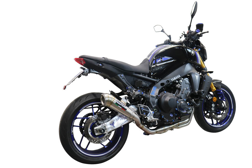 GPR Exhaust System Yamaha XSR900 2021-2023, Powercone Evo, Full System Exhaust, Including Removable DB Killer  E5.CO.Y.222.DBHOM.PC