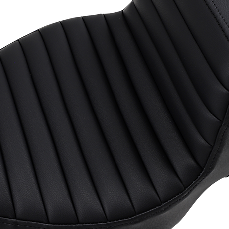 SADDLEMEN Step-Up Seat - Extended Reach - Tuck-n-Roll - Black - FL '08-'23 808-07B-171EXT