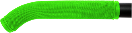 RACE SHOP INC. Grips - Rubber - 7" - Green G-7 GREEN