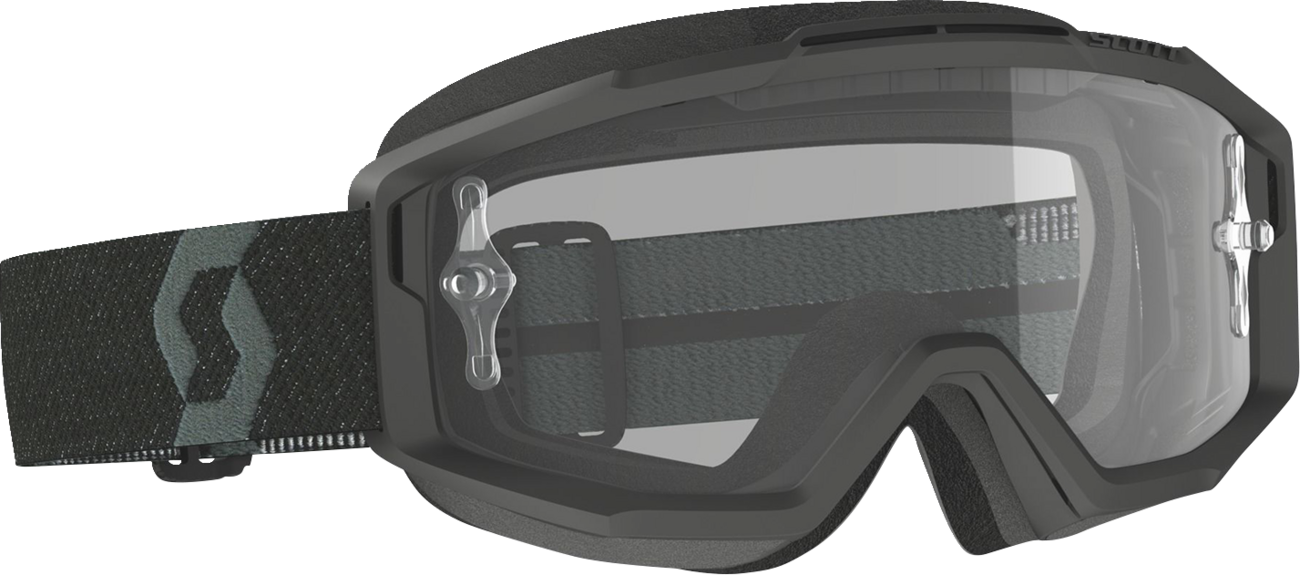 SCOTT Split OTG Sand Goggles - Black - Dark Gray 285538-0001353