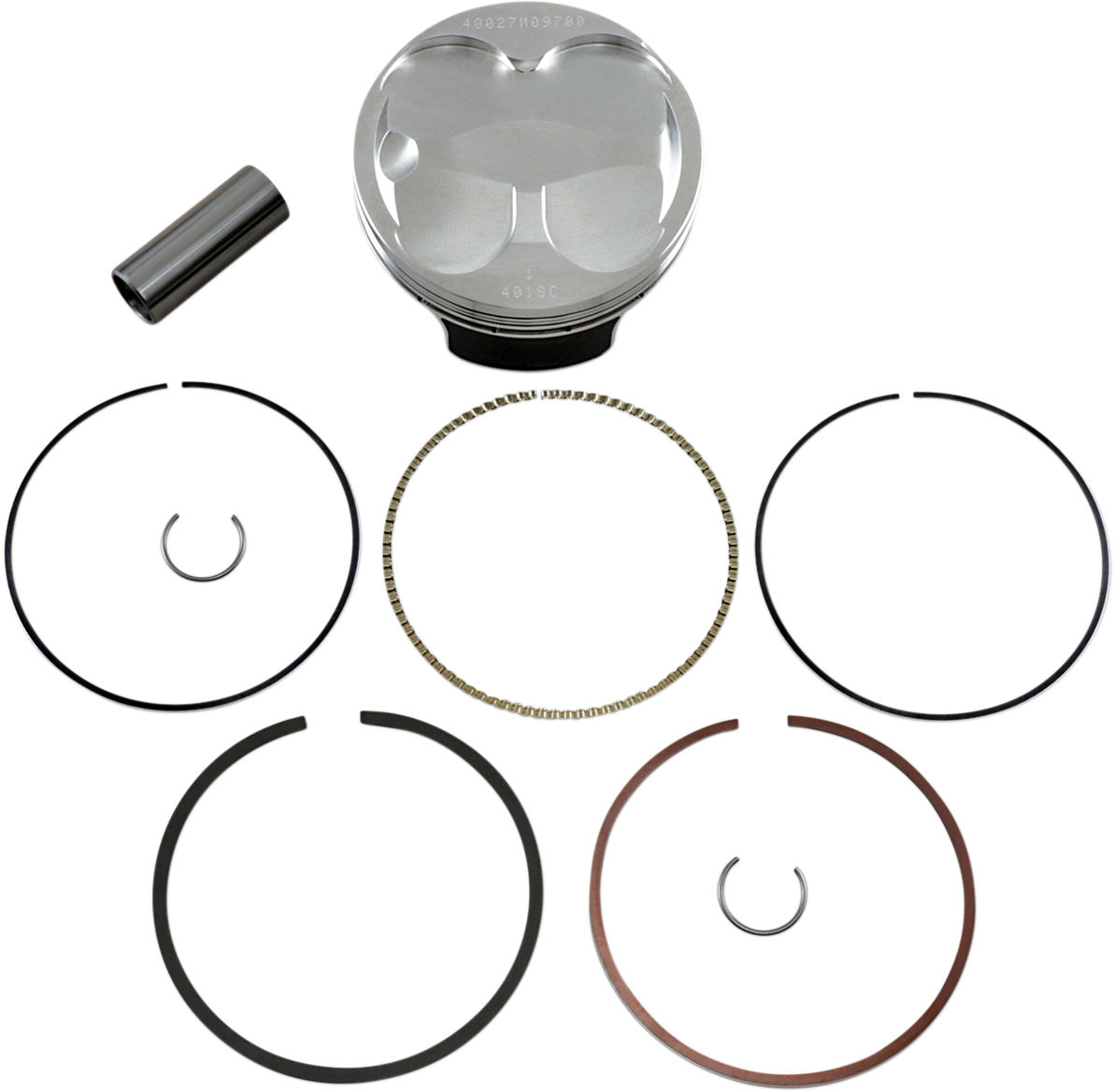 WISECO Piston Kit - Standard High-Performance 40027M09700