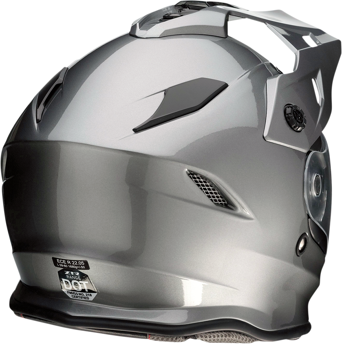 Z1R Range Dual Sport Helmet - Dark Silver - XS 0101-10882