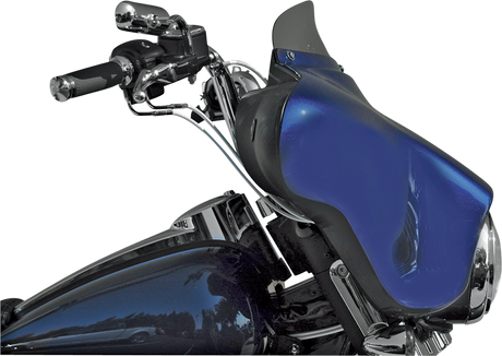 WIND VEST Windshield - Smoke - 4" - FLHT/X 61-4010
