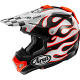 ARAI VX-Pro4 Helmet - Flame - White - XS 0110-8953